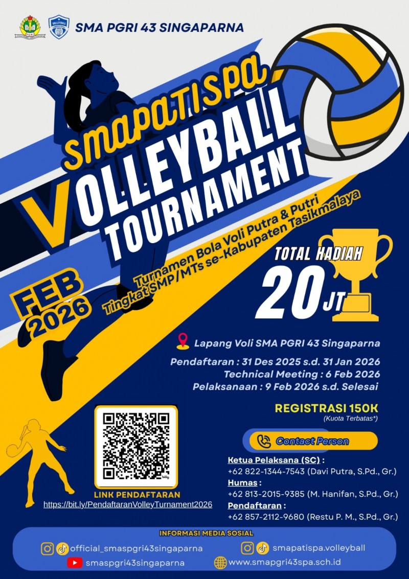 SMAPATISPA Volley Ball Turnament